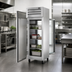 Thumbnail image #3 for True SPEC SERIES 1-Section Pass-Thru Reach-In Refrigerator with Solid Stainless Front Door and Glass Rear Door