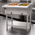 Thumbnail image #3 for Eagle Group SDHT2-208 33-Inch Wide Electric Open-Base Hot Food Table, 2 Dry Wells, Stainless Steel, 208V
