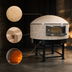 Thumbnail image #3 for Univex Stone Hearth Round Gas Pizza Dome Oven, 47-1/4 Inch Chamber, 7-Pizza Capacity