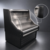 Thumbnail image #3 for Howard-McCray 35E Series Curved Self-Contained Open Merchandiser, 51-Inch, Black, 115V