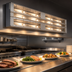 Thumbnail image #3 for Hatco Glo-Ray® Lighted Double Infrared Strip Heater, 144