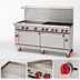 Thumbnail image #3 for American Range ARGF-36G-C Green Flame 36-Inch Gas Griddle Range with Convection Oven Base