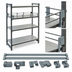 Thumbnail image #4 for Camshelving Elements Full Shelf Rail Kit, 18 x 72 Inch, Soft Gray Polypropylene