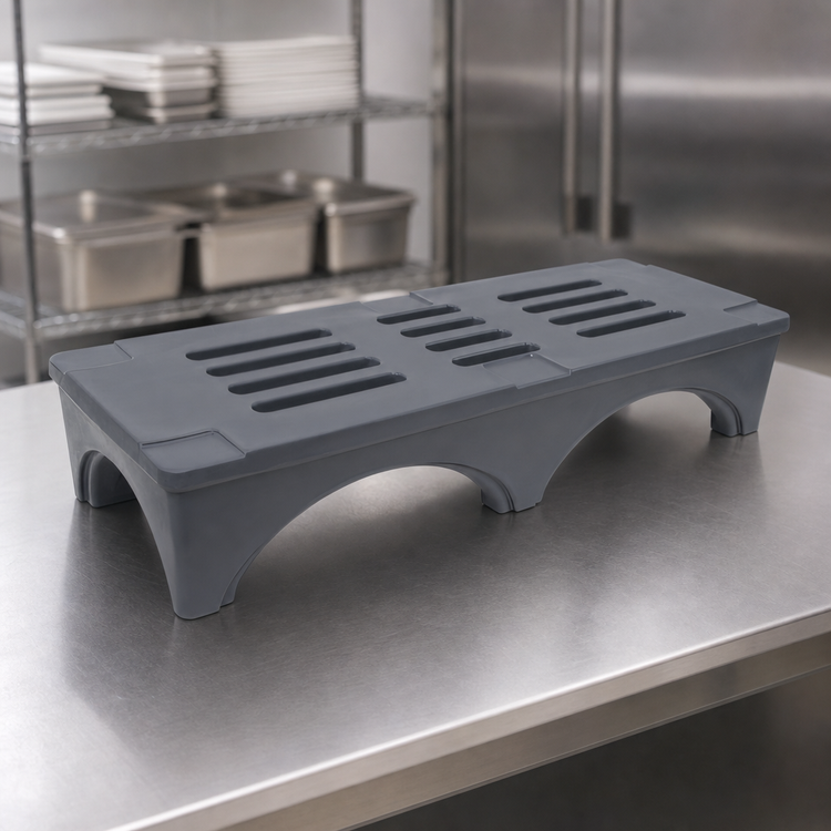 Product image #3 for Quantum Polymer Dunnage Rack with Ventilated Top, 60 x 22 x 12 Inches, 4,000 lb. Capacity