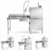 Thumbnail image #3 for Straight Soiled Dishtable with Pre-Rinse Sink, Left-to-Right Operation, 72 Inch W x 30 Inch D x 43-1/2 Inch H, 16/430 Stainless Steel Top