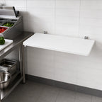Thumbnail image #3 for Eagle Group DSP-1024 Wall-Mounted Poly Drop Shelf, 24 x 10 Inches, 3/4-Inch Thick, 80-lb Capacity