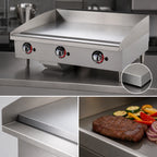 Thumbnail image #3 for Star (Middleby) Star-Max 636TF 36-Inch Countertop Gas Griddle with 1-Inch Polished Steel Plate and Embedded Thermostat