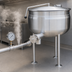 Thumbnail image #3 for Crown DL-20F 20 Gallon Direct Steam Full Tri-Leg Stationary Kettle