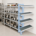 Thumbnail image #3 for Fermostock 4-Tier Add-On Polymer Shelving Unit Expansion Kit, 64 Inch W x 14 Inch D x 83 Inch H