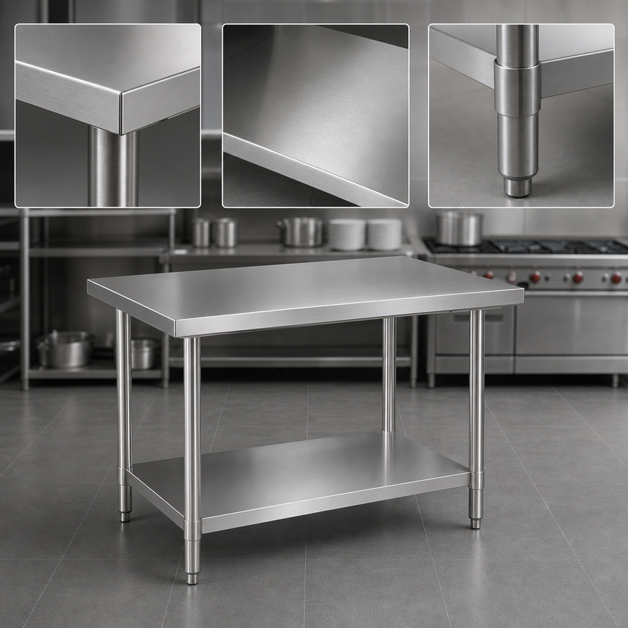 18-Gauge 430 Stainless Steel Construction