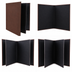 Thumbnail image #3 for Winco Four-View Letter-Size Leather-Like Brown Menu Cover