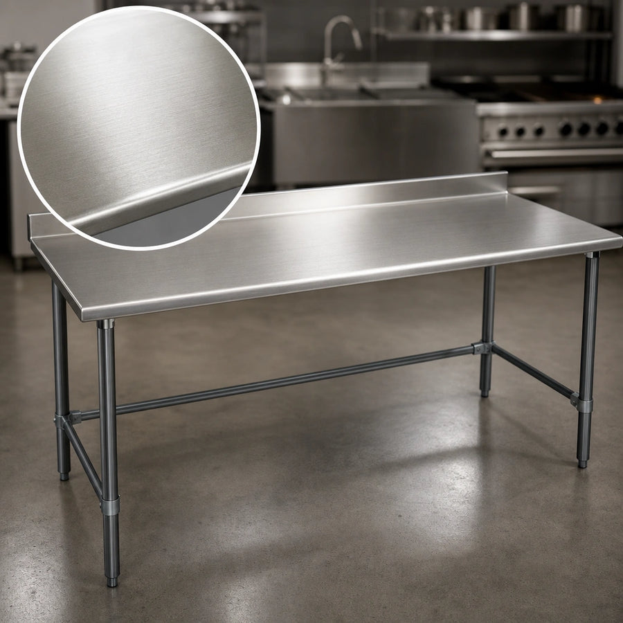 16-Gauge 300 Series Stainless Steel Top