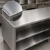 Thumbnail image #3 for Spec-Master Series 72-Inch Stainless Steel Plate Cabinet with Hinged Doors