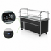 Thumbnail image #3 for Randell Custom & Serving Mobile Modular Refrigerated Cold Food Table, 60-Inch W x 30-Inch D, 4 x 12 x 20 Pan Capacity