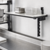 Thumbnail image #3 for Cambro Camshelving Elevation Series 21 x 42 Inch Wall-Mounted Solid Add-On Shelf Kit, Brushed Graphite
