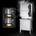 Thumbnail image #3 for Groen HyperSteam HY-6E Two-Compartment Electric Pressureless Steamer with Twin Generators and Cabinet Base