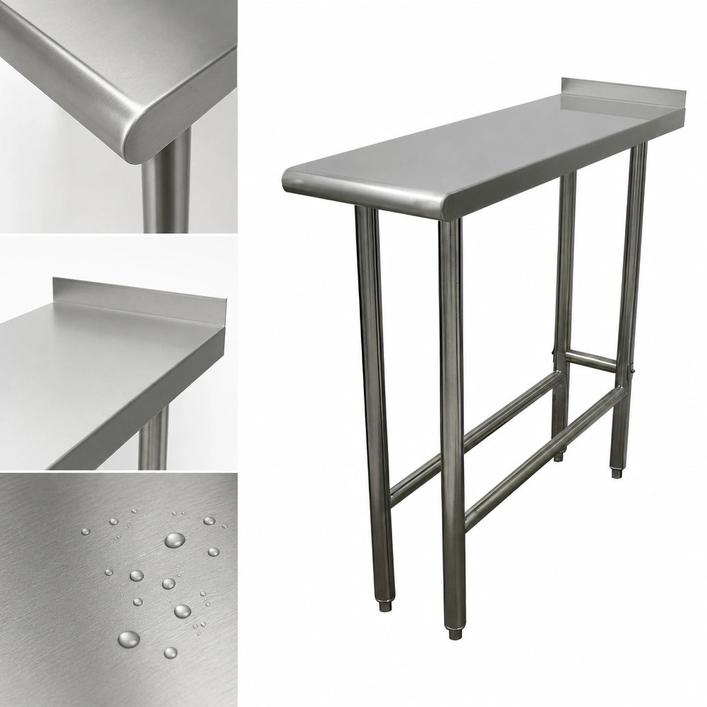 16-Gauge 304 Stainless Steel Top
