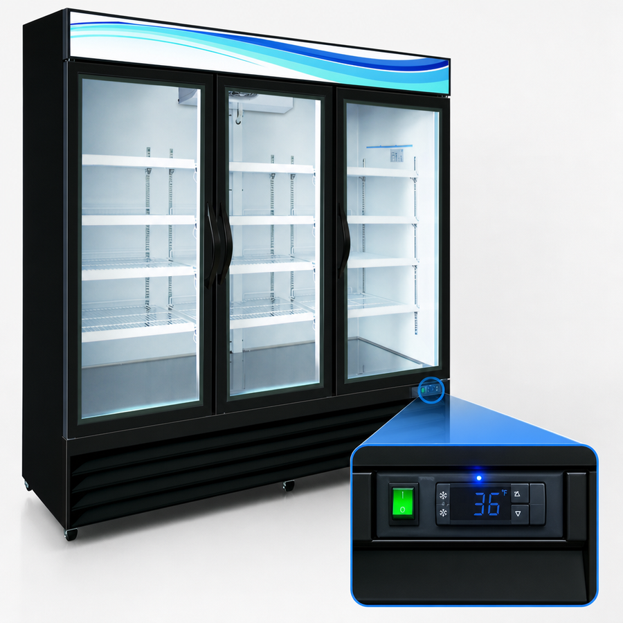Electronic Thermostat and Digital LED Display