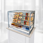 Thumbnail image #3 for Federal Industries Italian Glass Series ITDSS3626 36-Inch Non-Refrigerated Self-Service Countertop Pastry Display Case