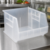 Thumbnail image #4 for Quantum Ultra Stack & Hang Clear Stackable Shelf Bin, 18 x 16-1/2 x 11 Inches