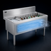 Thumbnail image #3 for Advance Tabco Prestige Supreme 48-Inch Stainless Steel Underbar Ice Chest with 10-Circuit Cold Plate and Left Bottle Rack