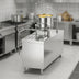 Thumbnail image #2 for Crown DMT-10 10 Gallon Direct Steam Tilting Kettle with 24