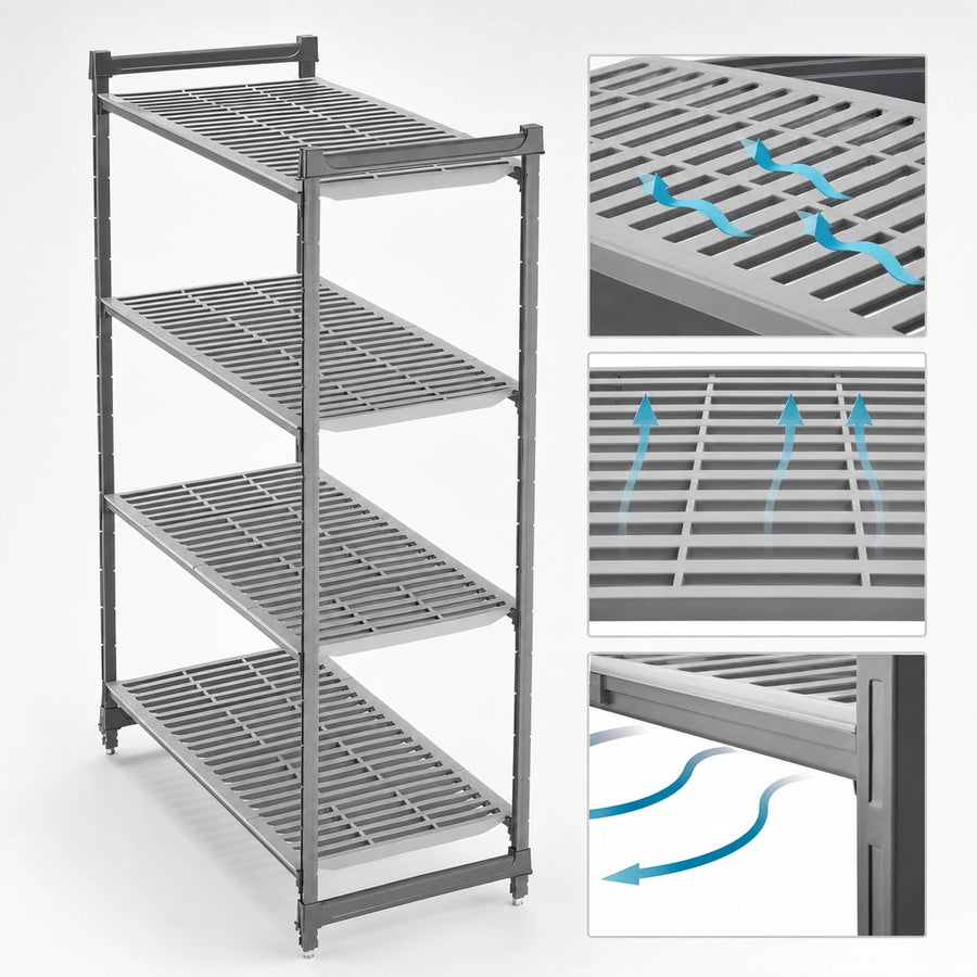 Vented Shelf Plates
