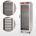 Thumbnail image #3 for Vulcan Mobile Non-Insulated Heated Holding and Proofing Cabinet, 18-Pan, Glass Door