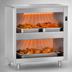 Thumbnail image #4 for FWE Infrared Heated 2-Tier Warming Shelf, 2 x 12 x 20 Pan Capacity, Stainless Steel