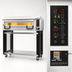 Thumbnail image #3 for PizzaMaster PM 741ED Single-Deck Electric Pizza Deck Oven with Ceramic Clay Stones
