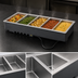 Thumbnail image #3 for Vollrath 5-Well Insulated Drop-In Electric Hot Food Well with Drain, Wet Operation, 240V