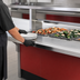 Thumbnail image #3 for Vollrath 4-Series Signature Server Stainless Steel Countertop Plate Rest, Operator Side, 60 x 7 Inches