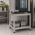 Thumbnail image #3 for ChefTop MIND.Maps Plus High Open Equipment Stand with Lateral Supports