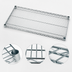 Thumbnail image #3 for Quantum 60 Inch x 14 Inch 304 Stainless Steel Wire Shelf
