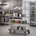 Thumbnail image #3 for Metro Super Erecta Chrome Wire Dolly Truck, 36