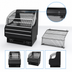 Thumbnail image #3 for Turbo Air SCW-30SB Wire Security Cover with Locks for TOM-30SW/SB-N Open Display Merchandiser