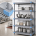 Thumbnail image #3 for Quantum Millenia 48-Inch W x 18-Inch D x 86-Inch H 4-Shelf Stationary Polymer Shelving Starter Unit