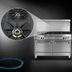 Thumbnail image #3 for Southbend Ultimate 60-Inch Gas Restaurant Range with 2 Non-Clog Burners, 48-Inch Griddle, and 2 Cabinet Bases