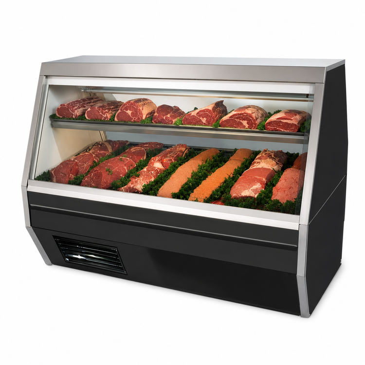 Product image #3 for Howard-McCray 119-Inch Double Duty Red Meat Service Case, Full Service, Remote Refrigeration, LED Lighting