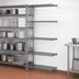 Thumbnail image #3 for Eagle Valu-Master 4-Tier Add-On Wire Shelving Unit, 36 x 18 x 63 Inch, Pewter Gray Epoxy