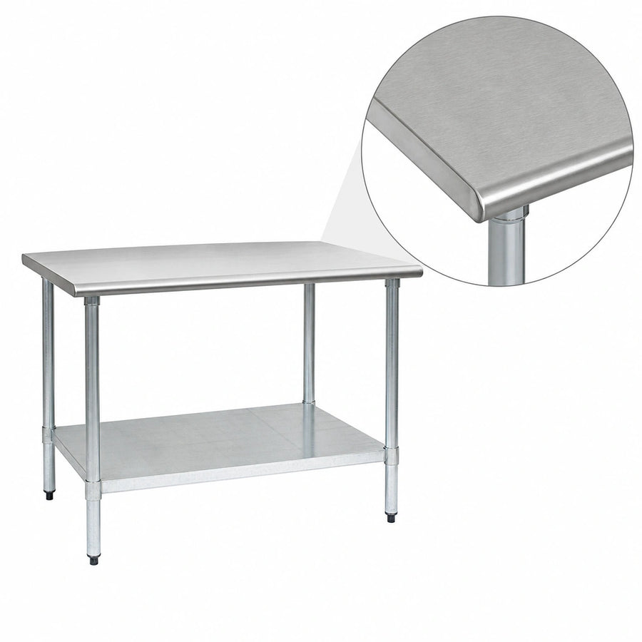 Heavy-Gauge 430 Stainless Steel Top