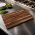 Thumbnail image #3 for John Boos Boos Block 24 x 25 Inch Blended Edge Grain American Black Walnut Kitchen Countertop with Varnique Finish