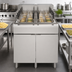 Thumbnail image #4 for KoolMore 22-Gallon Dual-Tank Natural Gas Freestanding Pasta Cooker with 12 Baskets, 140,000 BTU