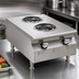 Thumbnail image #3 for RedHots Chef Line 18-Inch Countertop Electric Hot Plate with 2 Burners, 240V