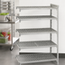 Thumbnail image #4 for Cambro Camshelving Premium 5-Tier Vented Add-On Polymer Shelving Unit, 24-Inch Deep x 54-Inch Long x 64-Inch High