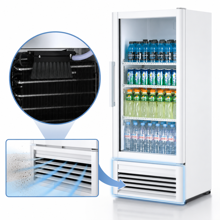 Self-Cleaning Condenser