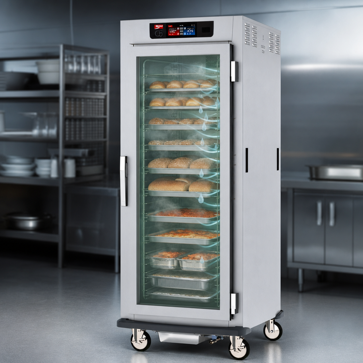 Product image #3 for Metro C5 9 Series Mobile Full-Height Controlled Humidity Heated Holding and Proofing Cabinet with Glass Door