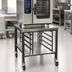 Thumbnail image #2 for Alto-Shaam Stainless Steel Equipment Stand with Shelf, Racks and Casters for VMC H/HW