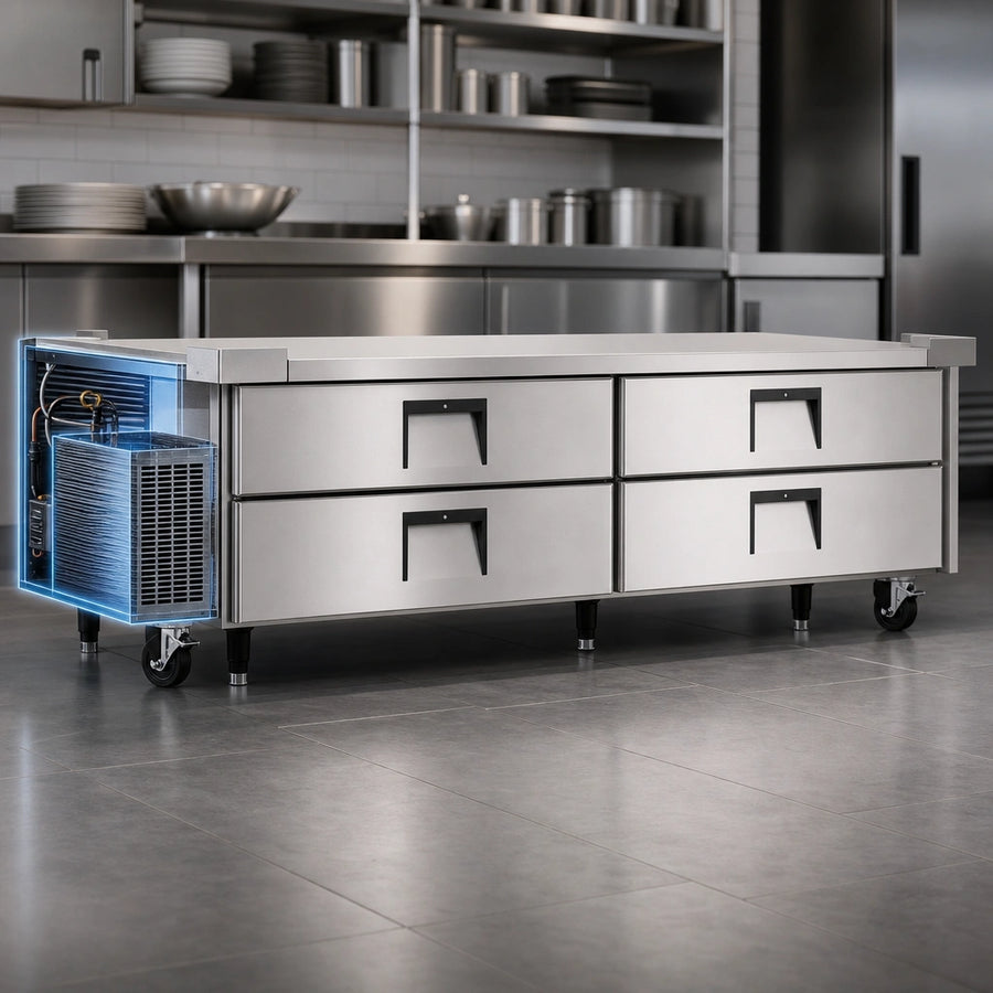 Side-Mounted, Self-Contained Refrigeration