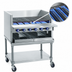 Thumbnail image #3 for Imperial 60-Inch Countertop Gas Smoke Broiler with 10 Stainless Steel Burners